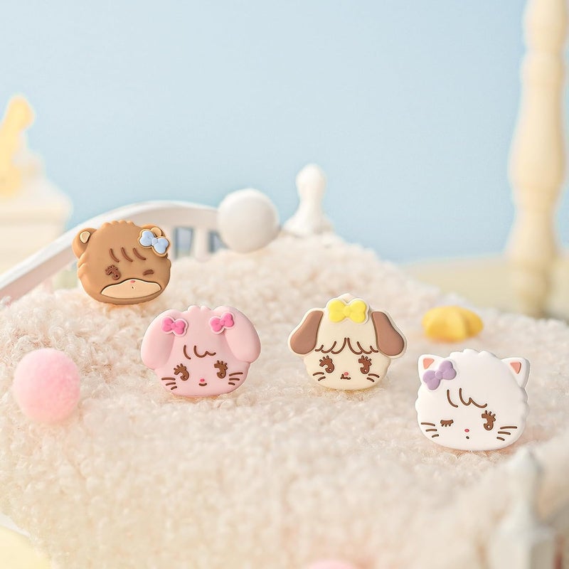 GEEKSHARE أغطية قبضة الإبهام من السيليكون متوافقة مع سويتش 2025، أغطية قبضة ناعمة لجويستيك سويتش 2، 4 قطع - أفكار حلوة من ميكو - Image 5